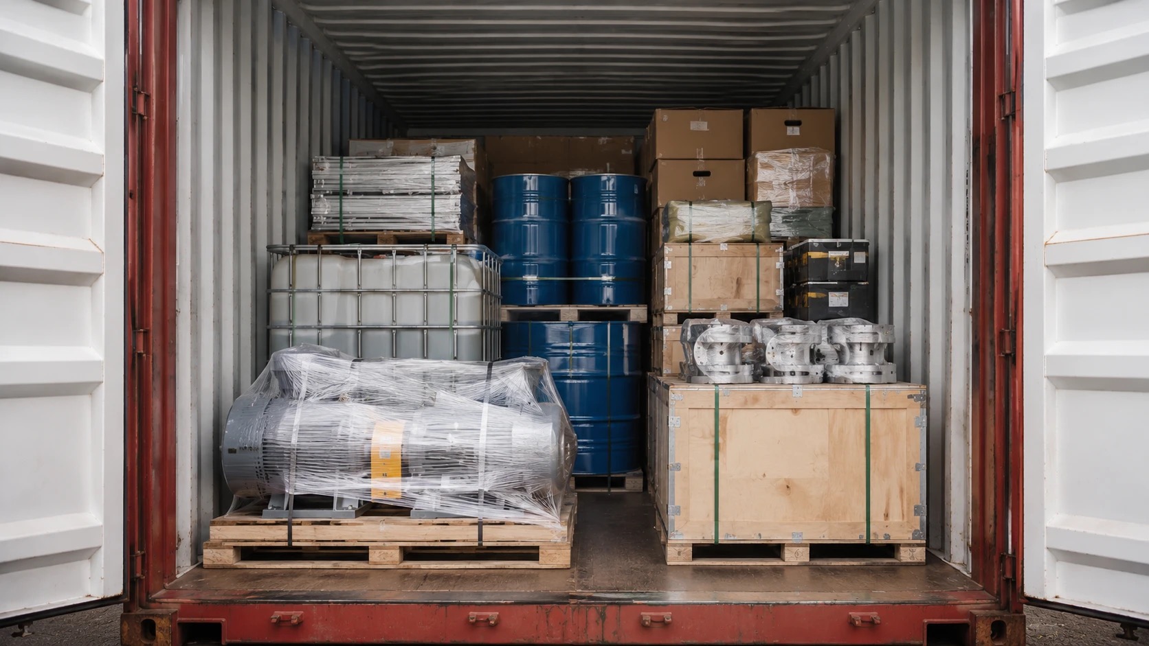 Container shipping Europe → USA